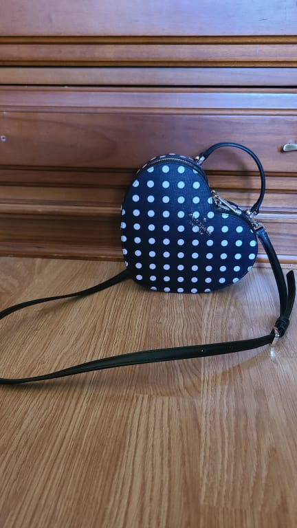 Buy KATE SPADE Polka-Dot Print Heart Shaped Crossbody Bag