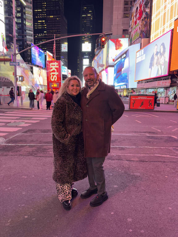 Customer Image Captioned: Times Square