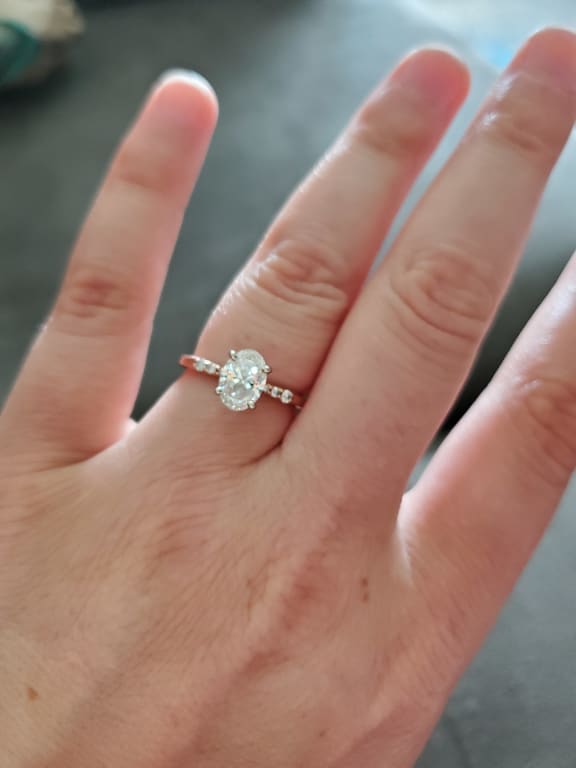Thoughts on soldering your rings ? : r/Moissanite