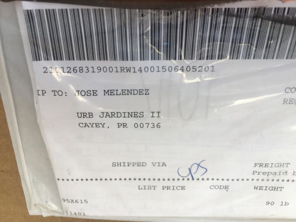 The address was incorrect, they did not put the street #, I called and they were going to return it back, when I called ups I had to give him the correct address and they gave it to me