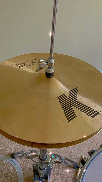 kiit様 CAHLUMN Used Zildjian 14in ZXT Solid Hi Hat Bottom Cymbal 33