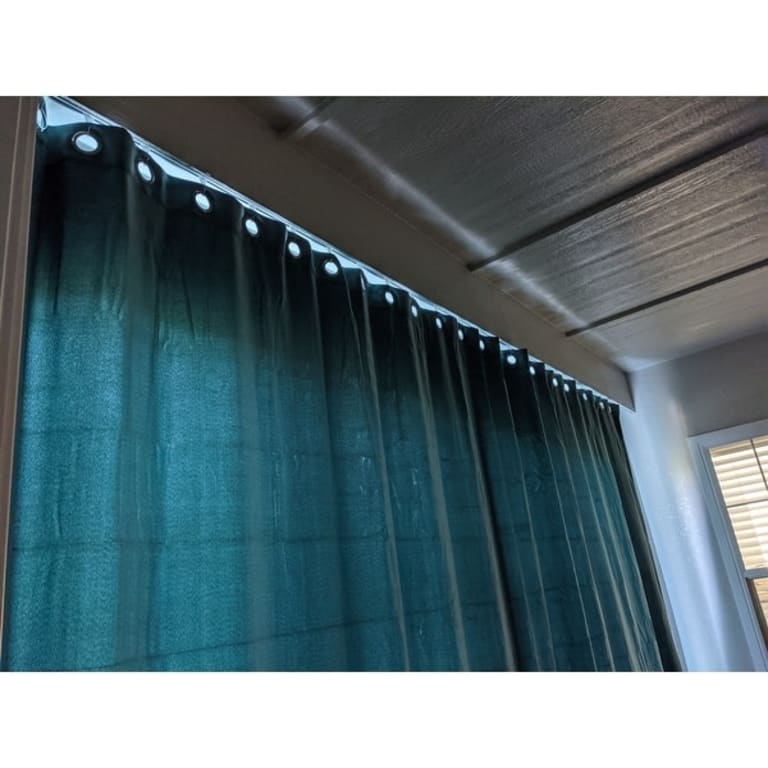 InStyleDesign MultiPurpose Room Divider Track Kit (up to 36ft) Bed