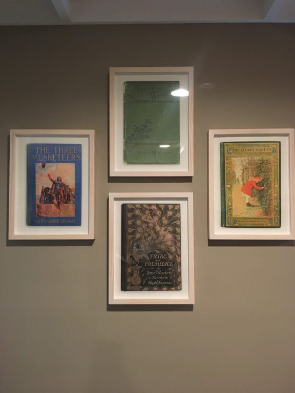 First Edition Book Cover Art Print from Uncommon Goods. Customer submitted image.