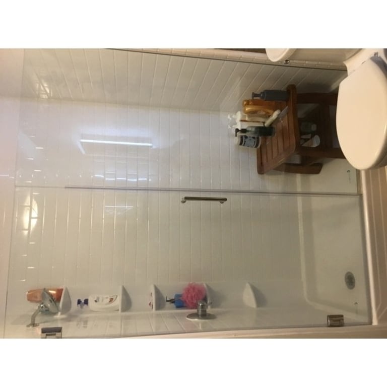 Oceanstar Solid Wood Spa Shower Bench with Storage Shelf Bed Bath