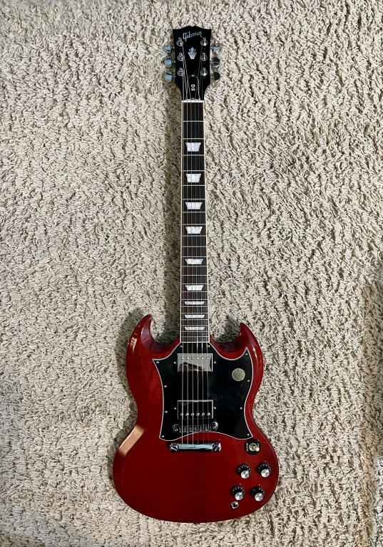 Gibson SG Standard Electric Guitar Heritage Cherry | Guitar