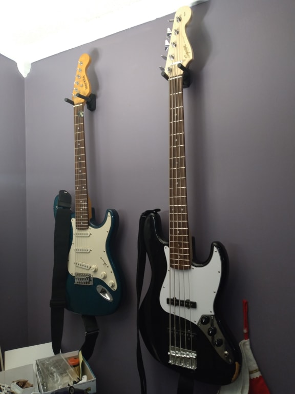 Squier Affinity Jazz Bass V Black | Guitar Center