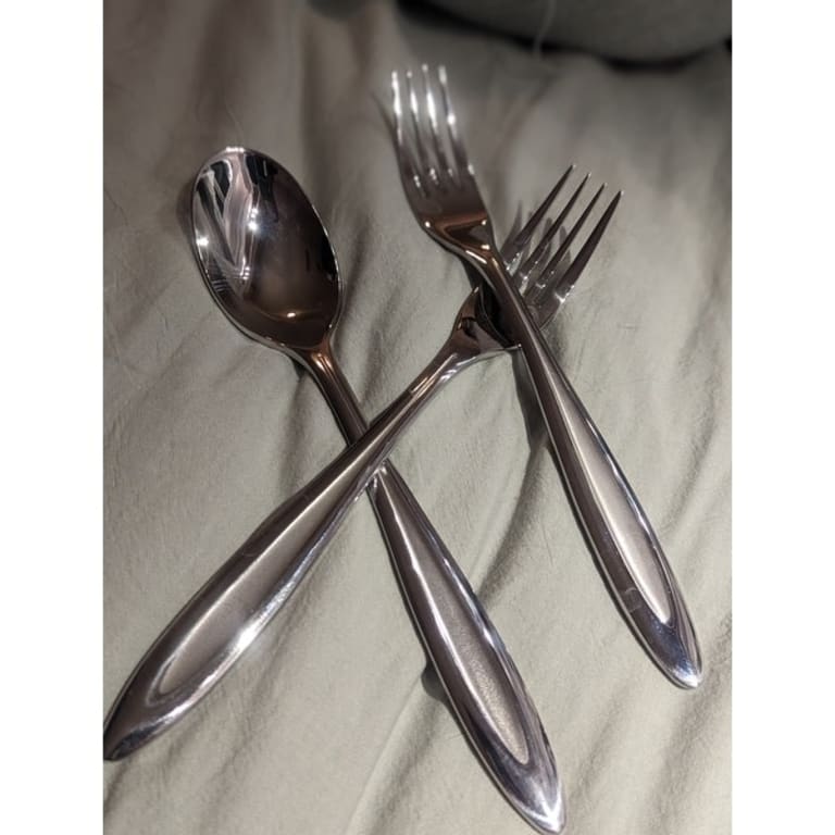 Ginkgo Fontur Stainless Steel 42piece Flatware Set On Sale Bed Bath & Beyond 7588302