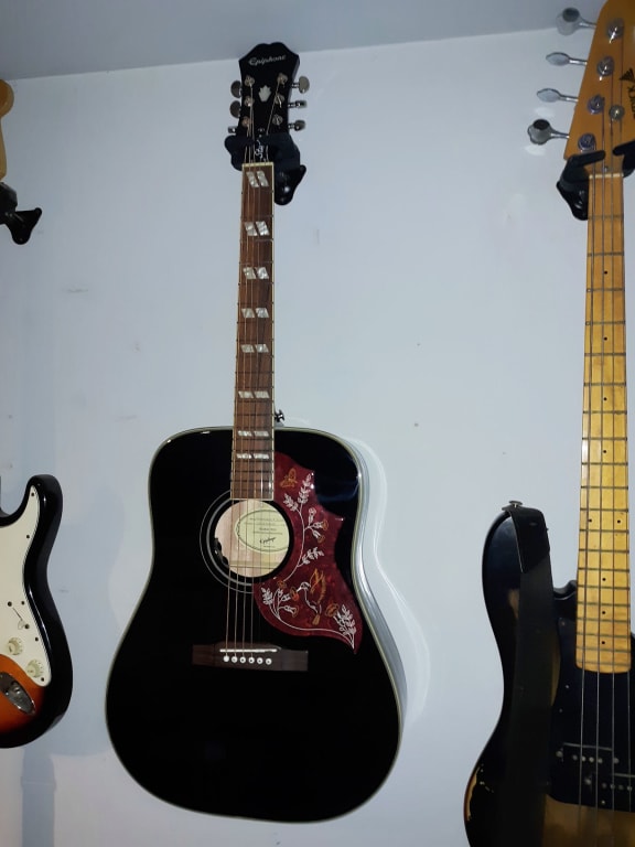 Epiphone Hummingbird PRO Ebony エピフォン Epiphone Hummingbird Studio Limited-Edition Acoustic