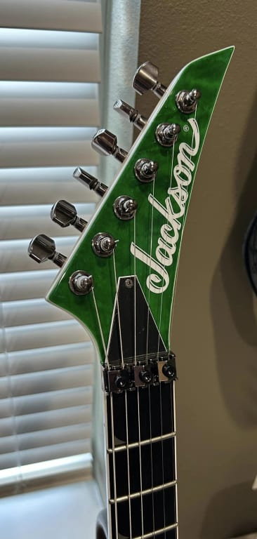 Jackson Pro Soloist SL2Q MAH Electric Guitar Transparent Green