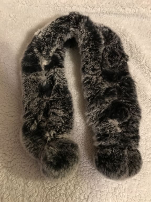 Customer Image Captioned: Perfect size for a neck warmer