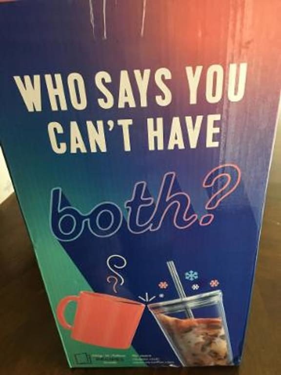 Mr. Coffee Iced & Hot Coffee Maker