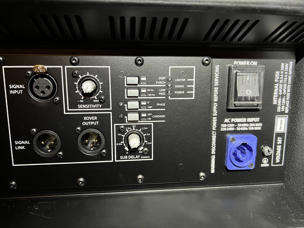 Open Box RCF SUB 8006-AS Dual 18