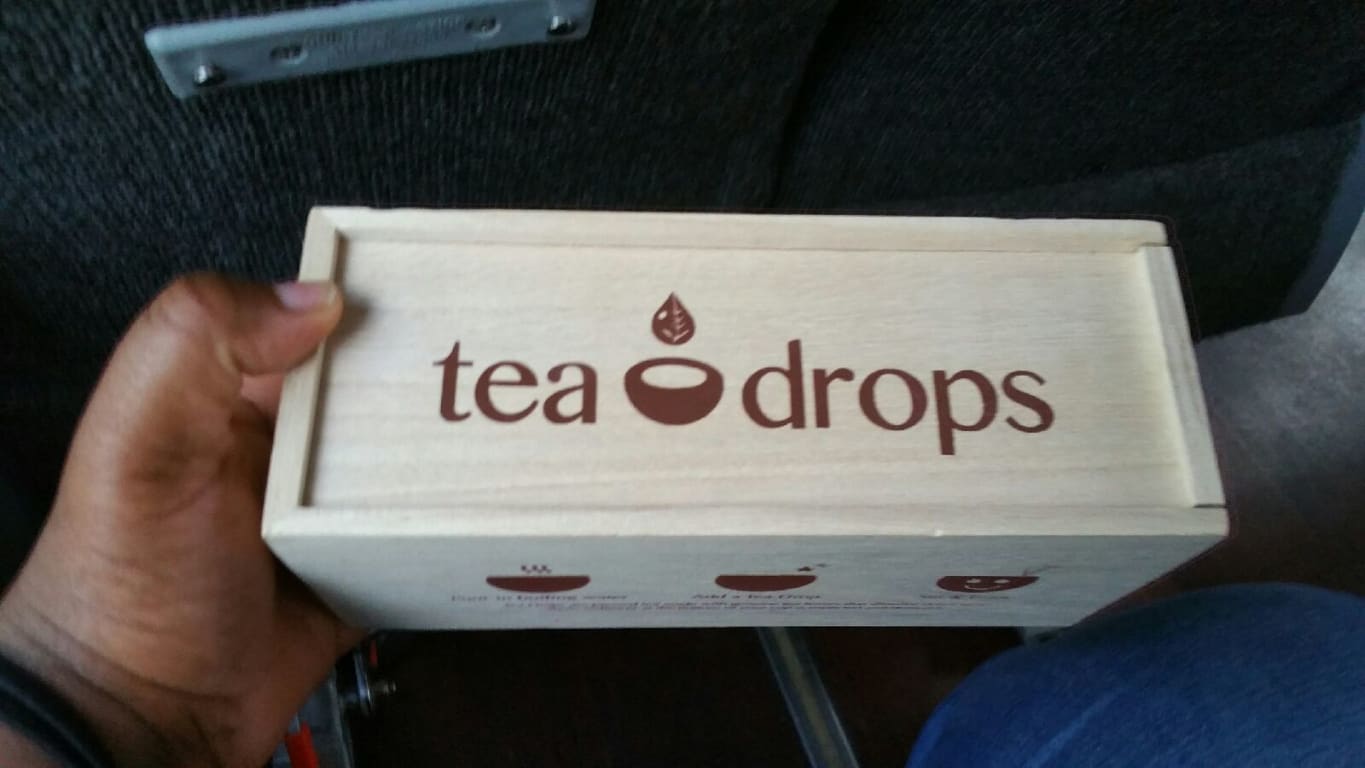 Tea Drop Sampler from Uncommon Goods. Customer submitted image.