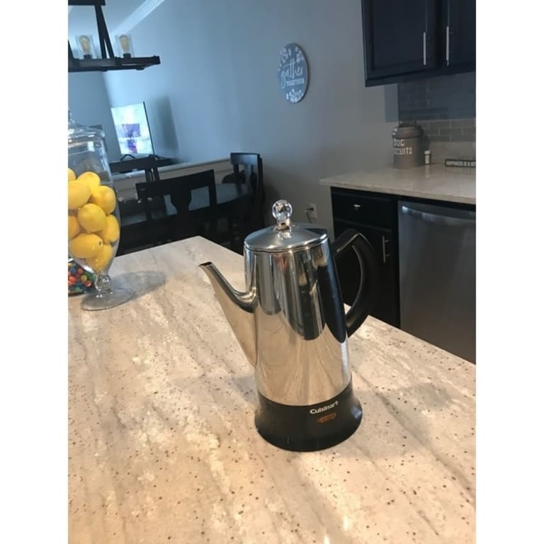 Cuisinart PRC12 Classic 12Cup StainlessSteel Percolator, Stainless