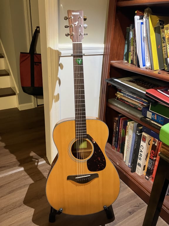 Yamaha FS800 Folk Acoustic Guitar Natural | Guitar Center Yamaha FS800 Folk Acoustic Guitar Natural | Guitar Center