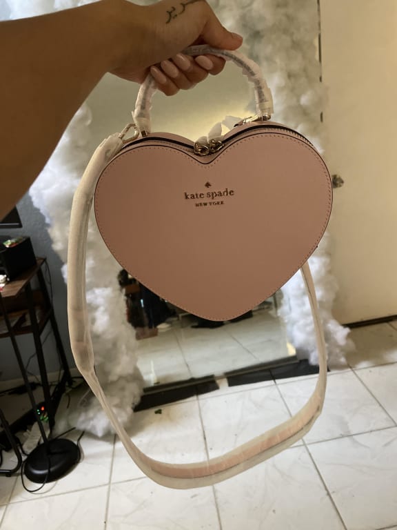 Kate Spade Love Shack Heart Studded Crossbody