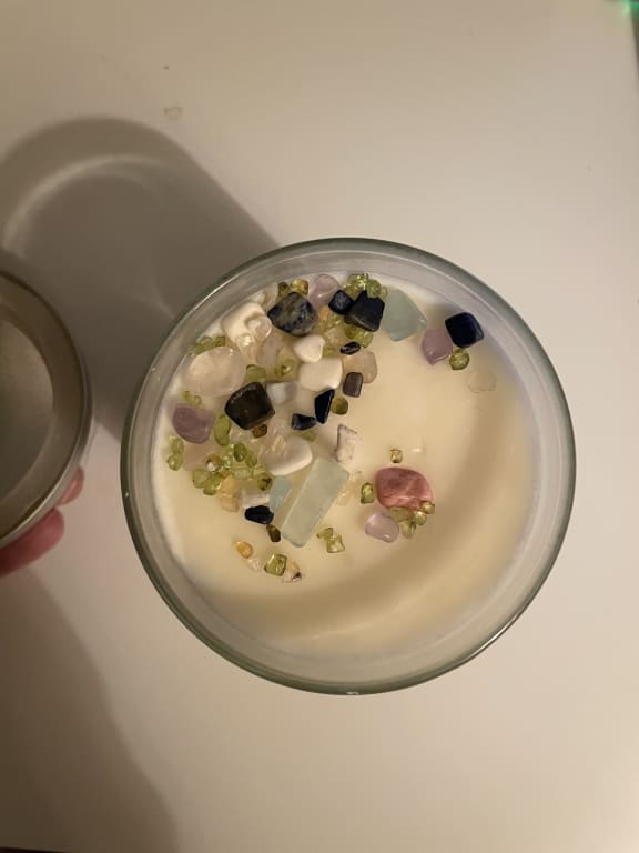 Birthday Wish Candle from Uncommon Goods. Customer submitted image.