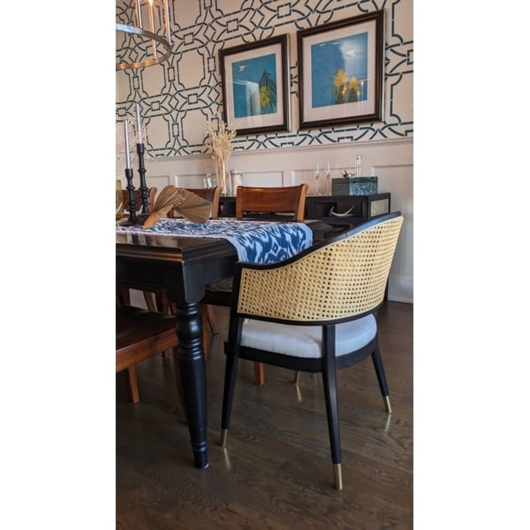 Rogue rattan dining chair cheap