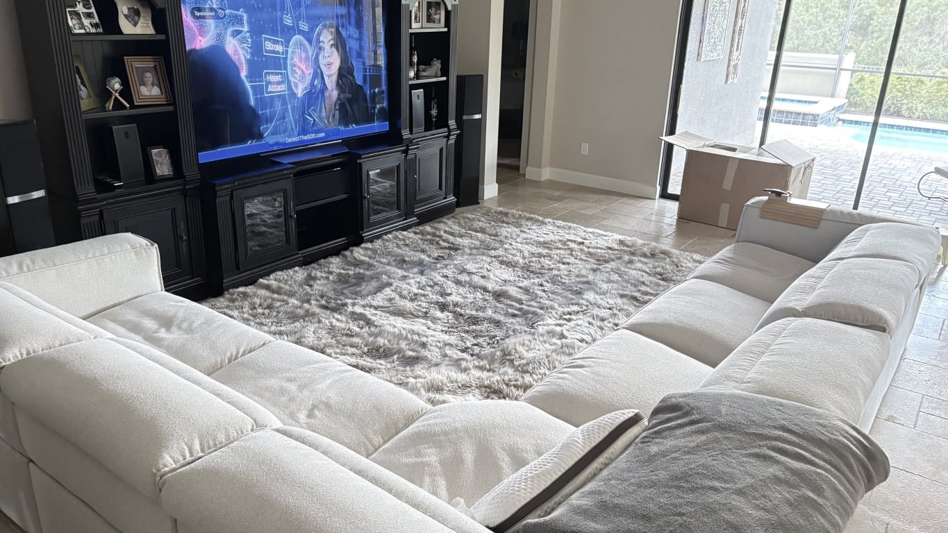 Customer Image Captioned: Family room