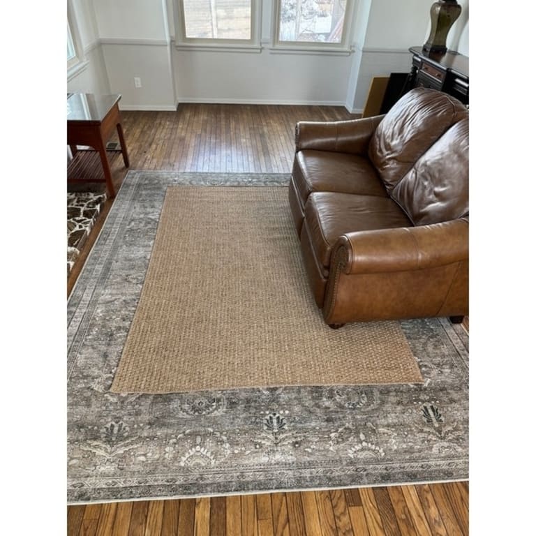 Beverly Rug Easy Clean Non Shedding Jute Rug On Sale Bed Bath