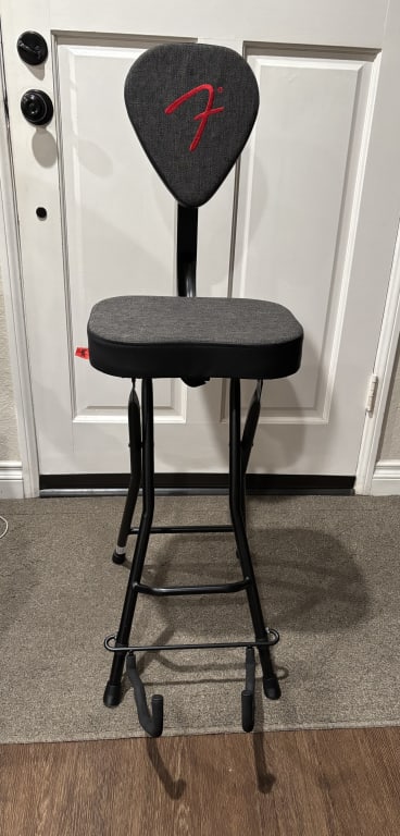 Fender 351 Studio Seat and Stand Combo | Guitar Center Fender 351 Studio Seat and Stand Combo | Guitar Center