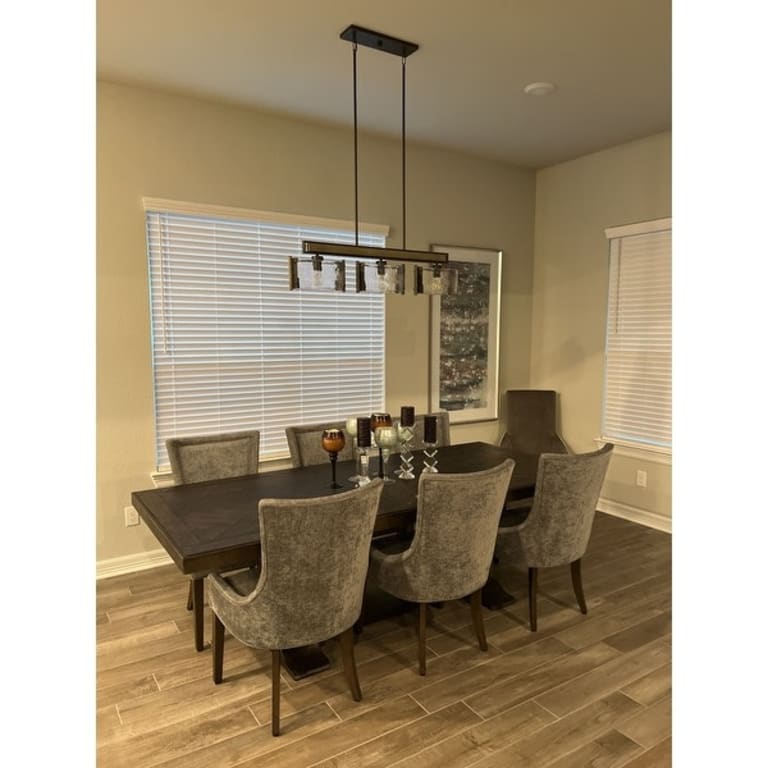 Kichler Aberdeen 3 Light 421/2" Wide Linear Chandelier Bed Bath