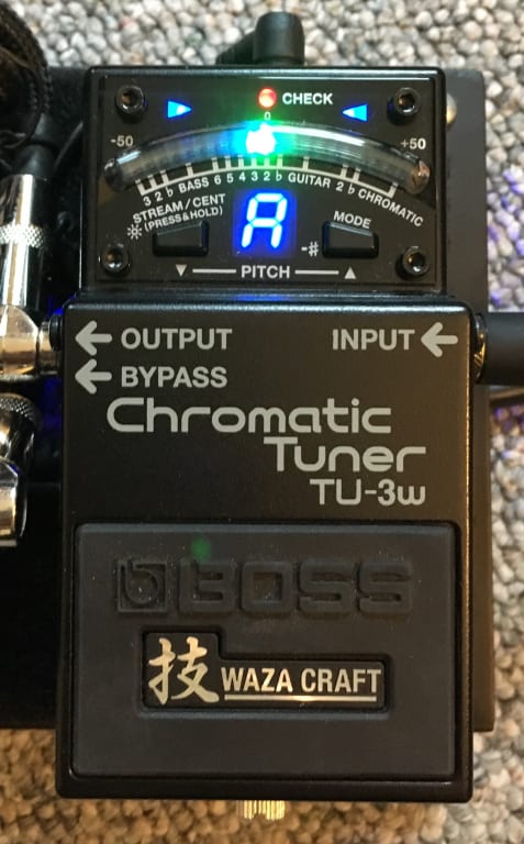 BOSS TU-3W Waza Craft Chromatic Tuner Pedal | Guitar Center BOSS TU-3W Waza Craft Chromatic Tuner Pedal | Guitar Center