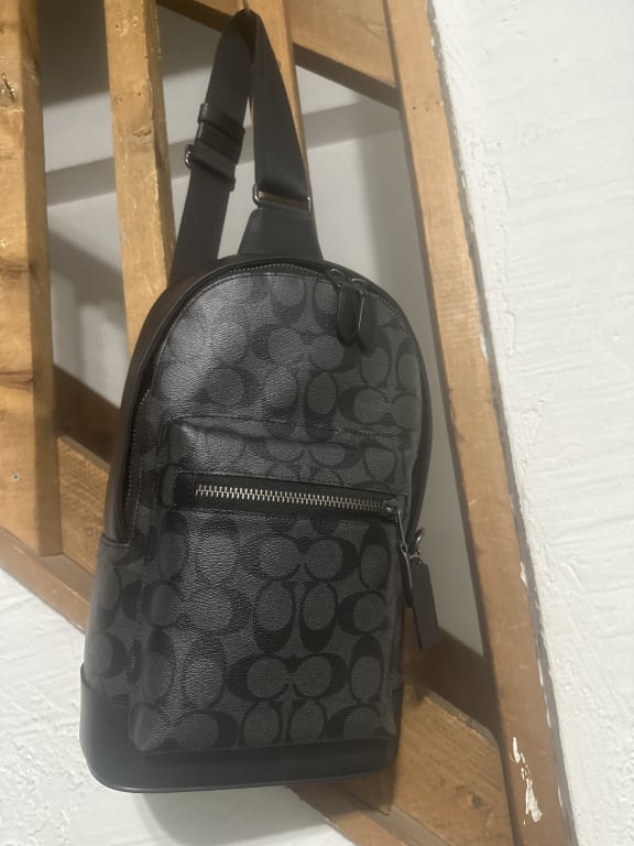 Coach Outlet West Pack in Signature Canvas - Black