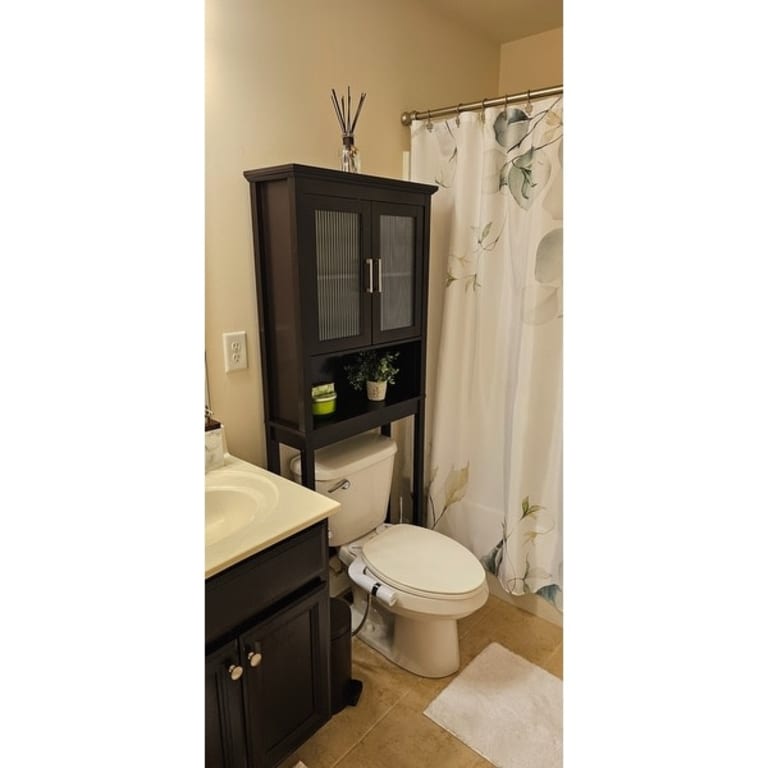 Spirich Home Bathroom Shelf Over The Toilet, Bathroom Organizer