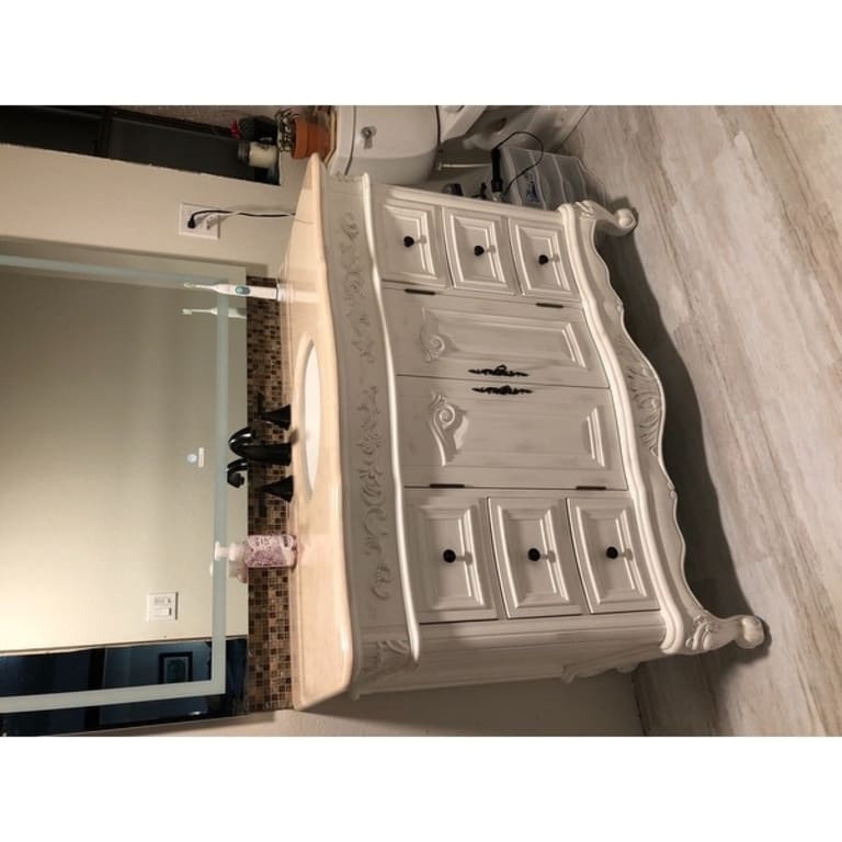 Silkroad Exclusive Upland 48" Bathroom Single Sink Vanity On Sale