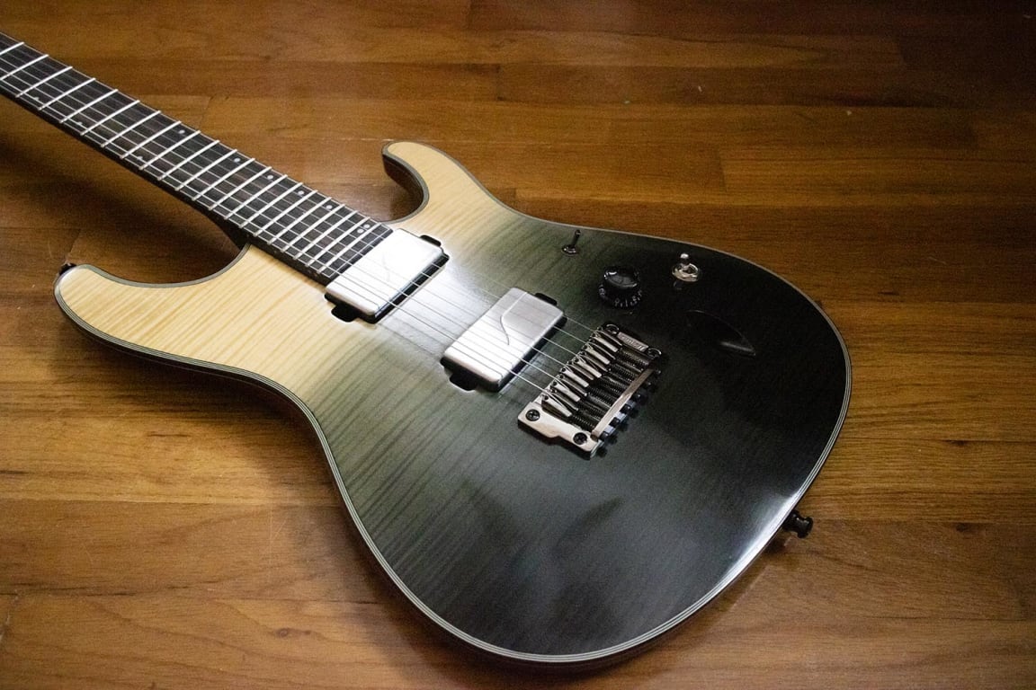 Ibanez S61AL Axion Label Electric Guitar Black Mirage Gradation