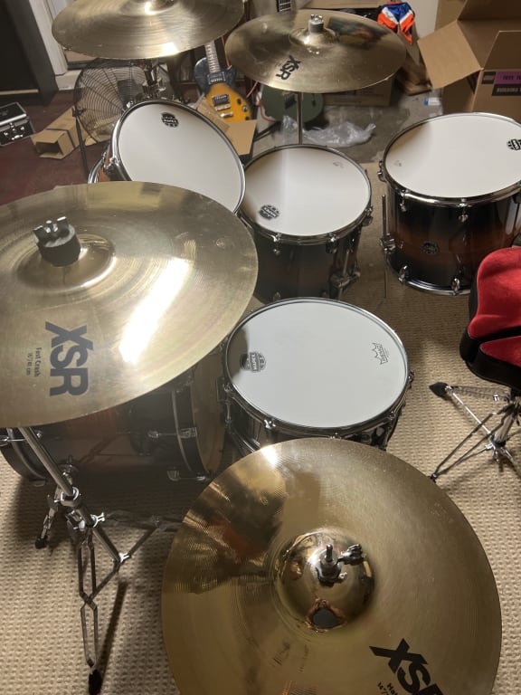 s.sakiバンクロノロジスト１ℓ16本セット SABIAN XSR Series Performance Set With Free 18