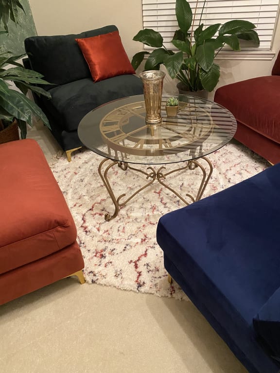 (C169) Found & Fable Ogon Medallion Woven Fringe Area Rug, 5x7