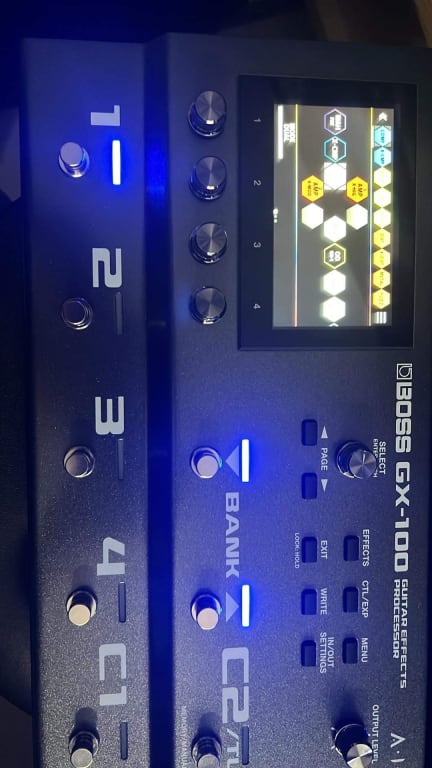 BOSS GX-100 Guitar Effects Processor Pedal Black | Guitar Center BOSS GX-100 Guitar Effects Processor Pedal Black | Guitar Center