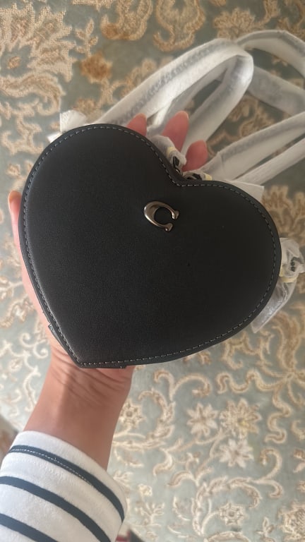 Coach Heart Crossbody with Quilting Unboxing