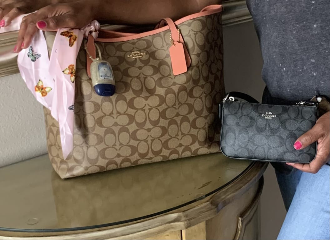 COACH®  Disney X Coach City Tote With Signature Canvas Interior