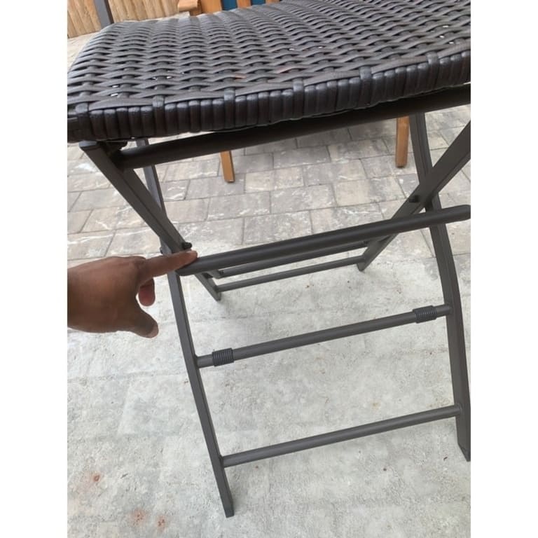 Margarita Outdoor Wicker Bar Stool (Set of 4) by Christopher Knight Home On Sale Bed Bath