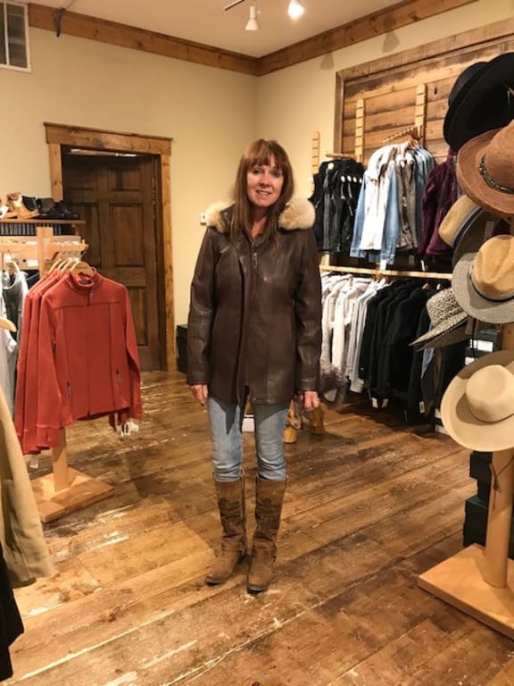 Customer Image Captioned: My husband said yes to this photo, now the coat is mine! Overland in Breckenridge, CO