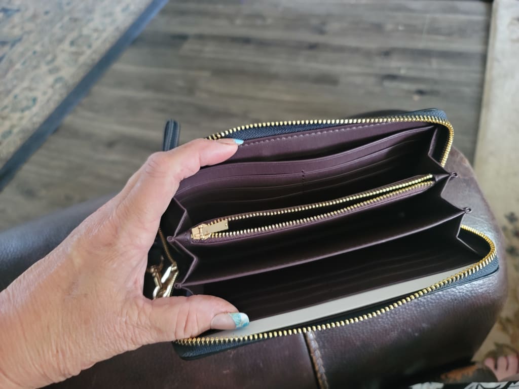 Morgan Zip Around Continental Wallet