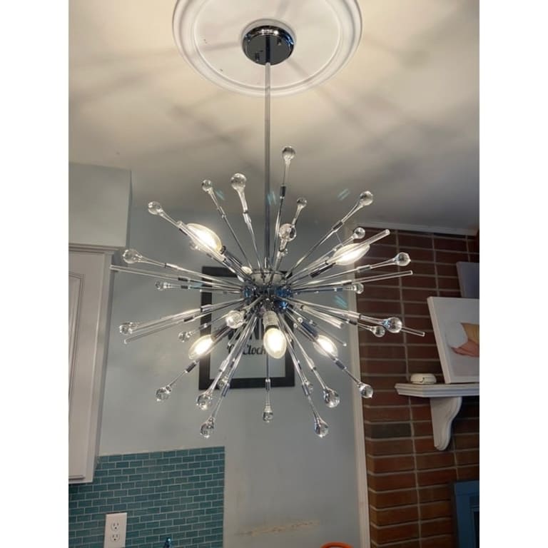 Ove sophia led chandelier light outlet