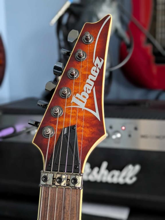 Ibanez S Series S670QM Electric Guitar Dragon Eye Burst | Guitar