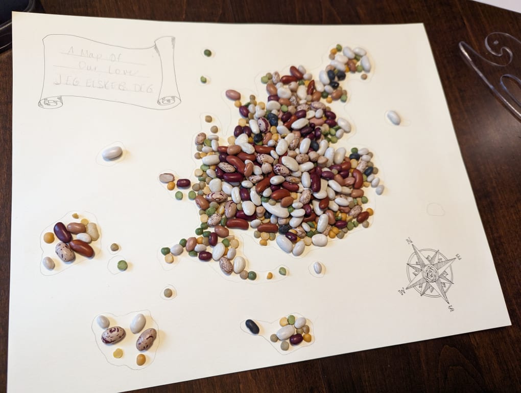 Your Life Story Mapmaking Class from Uncommon Goods. Customer submitted image.