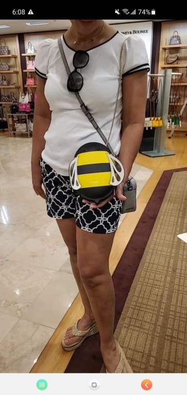 Kate Spade Black Buzz Leather Daisy Bumblebee Bee Crossbody Bag NWT –  Design Her Boutique