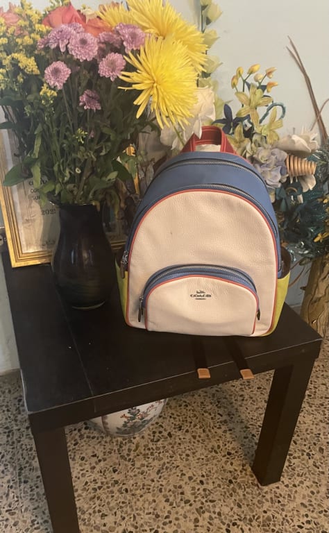 COACH®  Disney X Coach Court Backpack In Signature Canvas With