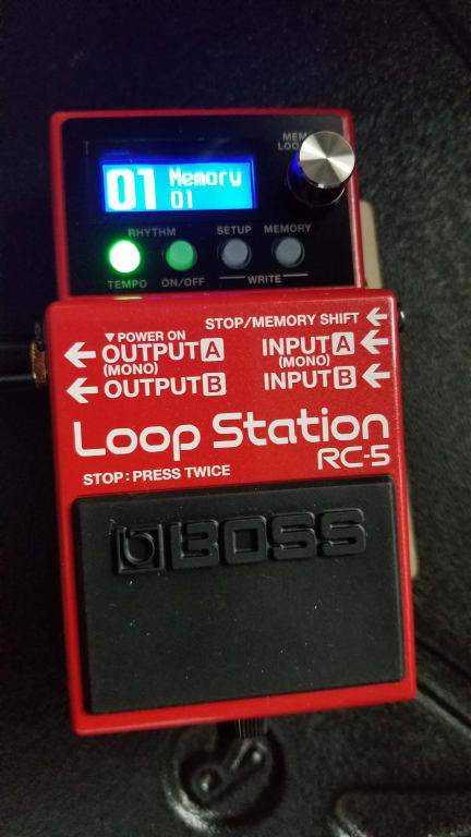 BOSS RC-5 Loop Station Effects Pedal Red | Guitar Center BOSS RC-5 Loop Station Effects Pedal Red | Guitar Center