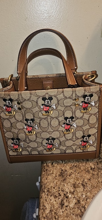 COACH® | Disney X Coach Dempsey Tote 22 With Mickey Mouse