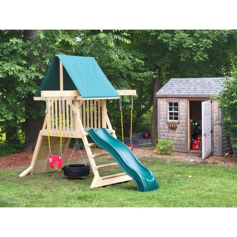 Backyard Cliff Climb Playset 9' 10" x 12' 3" On Sale Bed Bath & Beyond 26891388