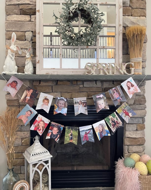 Photo Gallery Bunting Banner
