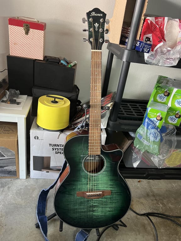 Ibanez AEG70 Flamed Maple Top Grand Concert Acoustic Ibanez AEG70 Flamed Maple Top Grand Concert Acoustic