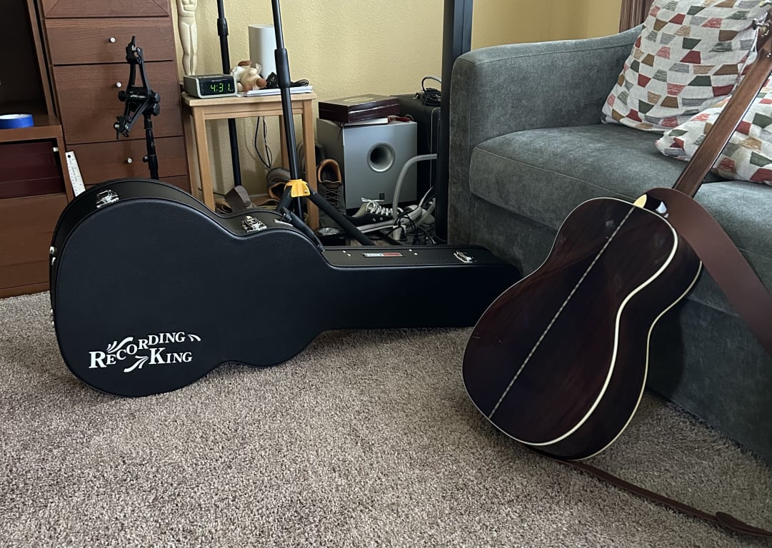 Recording King RO-328 Tonewood Reserve All-Solid OOO With Aged